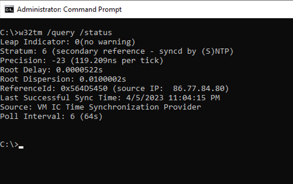 SM 8495 alarm "Your system clock is more than 15 seconds off" even if