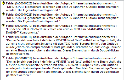 Errors when connecting shared calendar in outlook SmarterTools